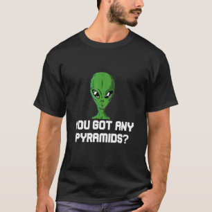 T-shirt Alien Pour Hommes Zone 51 Tête Spatiale Vert Ufo 3