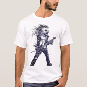 T-shirt Alien Rock Musician - Imaginaire Guitar Character