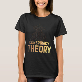 T-shirt Alien Soucoupe volante Ufo Théorie du complot