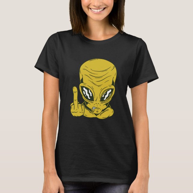 T-shirt Alien space aliens  1 (Devant)