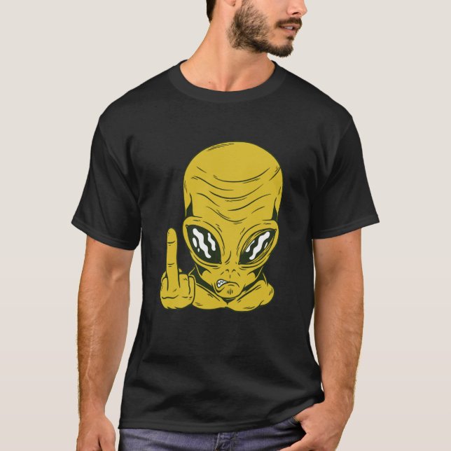 T-shirt Alien space aliens  1 (Devant)