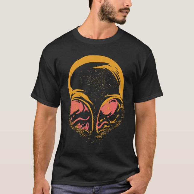 T-shirt alien space aliens  ufo (Devant)