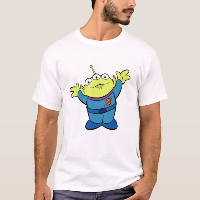 T-shirt Alien Toy Story debout (Devant)