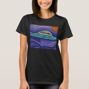 T-shirt Alien UFO de vaisseau spatial paranormal UAP
