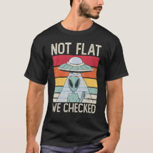 T-shirt Alien Ufo Non Appartement Nous avons vérifié Alien