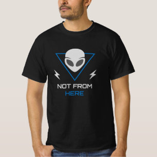 T-shirt Alien UFO Sci Fi Outsider