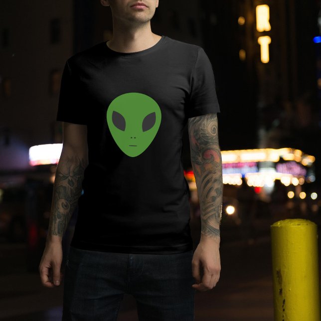T-shirt Alien vert (Green Alien T-Shirt)