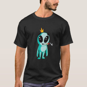 T-shirt Alien Weed Joint Reggie