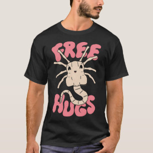 T-shirt Alien Xenomorph Hugs libres