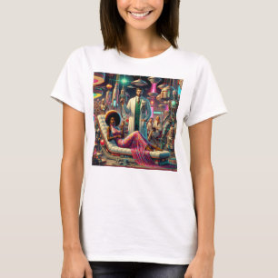 T-shirt Aliens de la science-fiction vintage