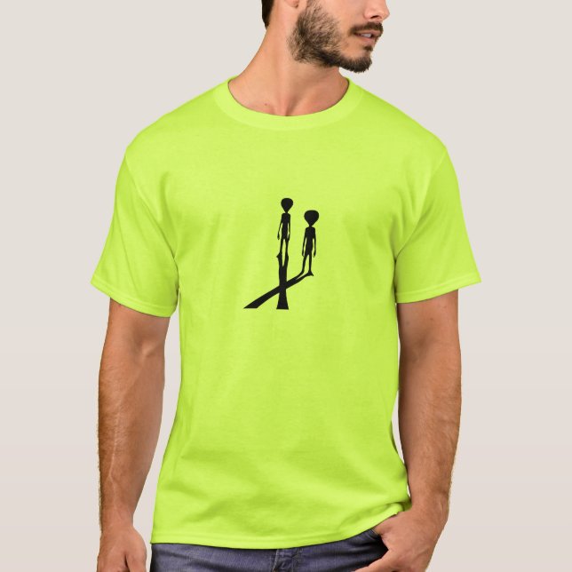 T-shirt Aliens X files (Devant)