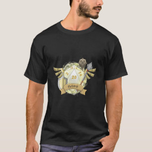 T-shirt Alignement Classe Clergé Dés Donjon Jeu de Rôle G