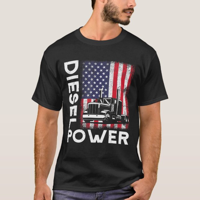 T-shirt Alimentation diesel (Devant)