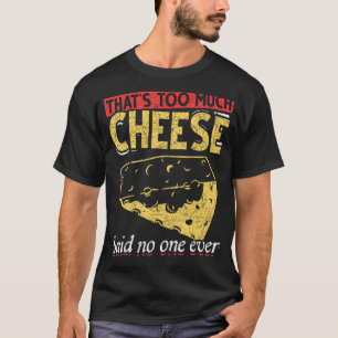 T-shirt Alimentation Fromage Footy Snack Gouda Fromage