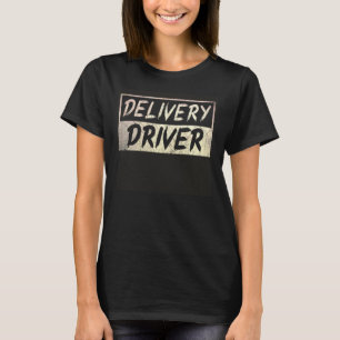 T-shirt Alimentation Livraison par messagerie Chauffeur Pu