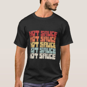 T-shirt Alimentation rétro épicée Habanero Chili Pepper Sa