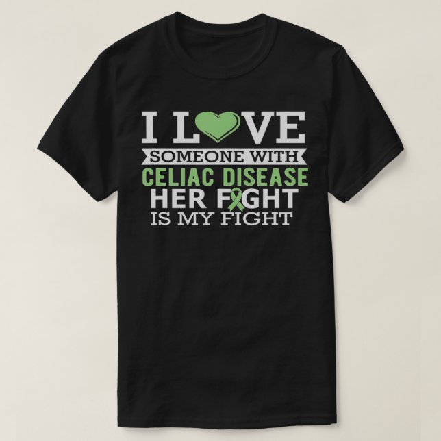 T-shirt Alimentation sans gluten Cadeaux de sensibilisatio (Design devant)
