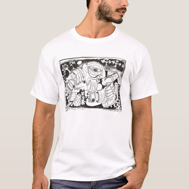 T-shirt Alimentations de la vie la vie (Devant)