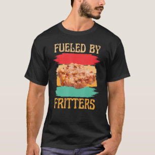 T-shirt Alimenté Par Apple Fritters Retro Apple Fritter