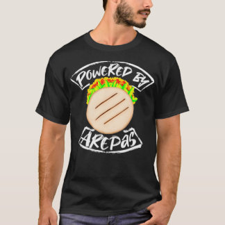 T-shirt Alimenté par Arepas