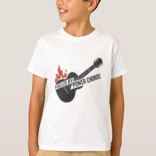 T-shirt Alimenté par des accords électriques