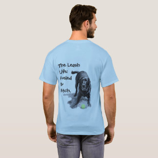 T-shirt Alimenté par Fetch