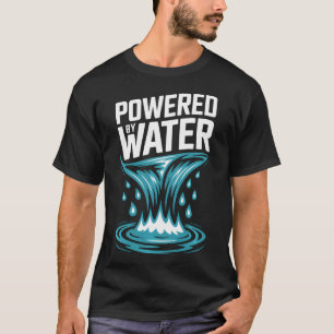 T-shirt Alimenté Par L'eau Embrasser Le