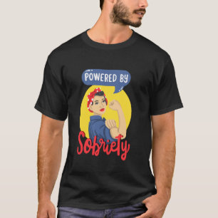 T-shirt Alimenté Par Les Alcooliques Sobriété Anonyme Sobe