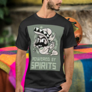 T-shirt Alimenté par les esprits Ver de tequila