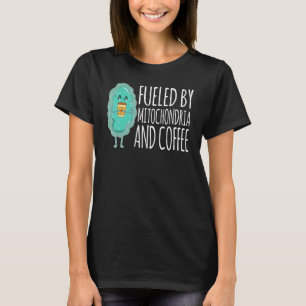 T-shirt Alimenté Par Mitochondria Et La Biologie Du Pun De