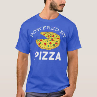 T-shirt Alimenté Par Pizza 26184753