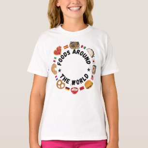 T-shirt Aliments dans le monde