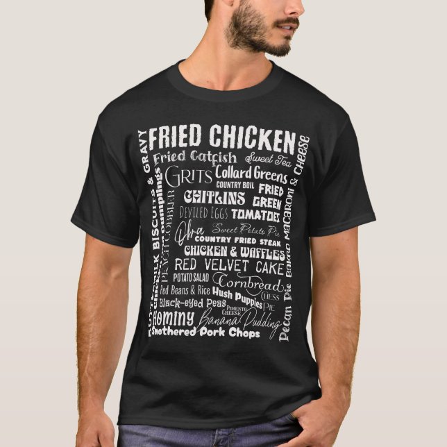 T-shirt Aliments du Sud (Devant)