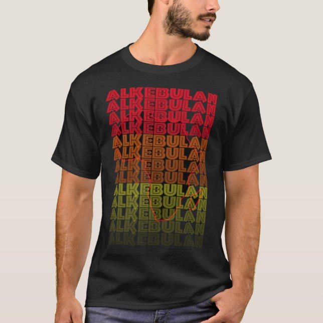 T-SHIRT ALKEBULAN - FADE (Devant)
