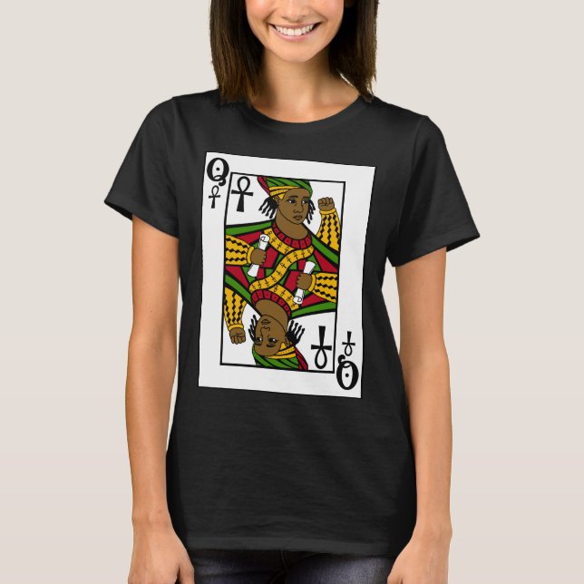 T-SHIRT ALKEBULAN - LA REINE NOIRE (Devant)