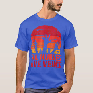 T-shirt All Nurses Love Veins Zombie Hands Funny Halloween