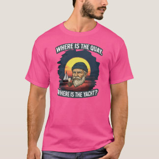 T-shirt All-Over Print Apron Where is the quay, where is t