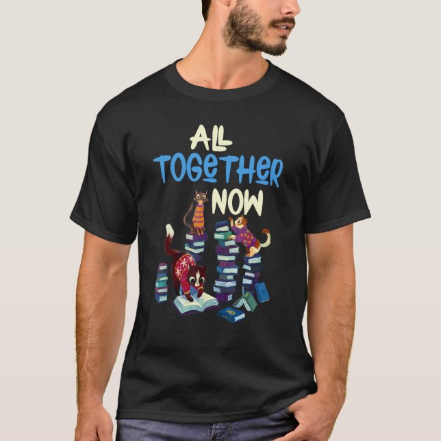 T-shirt All Together Now Summer Reading Program 2023 Book  (Devant)