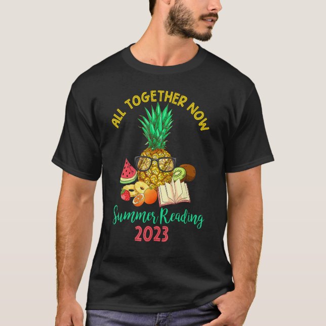 T-shirt All Together Now Summer Reading Program 2023 Book  (Devant)