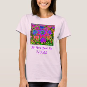 T-shirt 'All You Need Is Love' Ladies'
