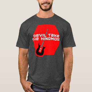 T-shirt Allan Holdsworth Devil Prenez la pointe arrière