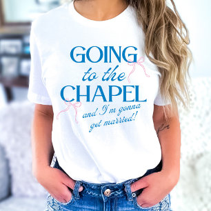 T-shirt Allant à la mariée de la chapelle