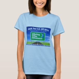 T-shirt Allant la distance