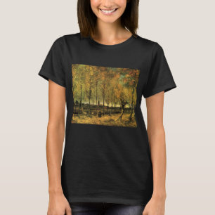 T-shirt Allée aux peupliers par Vincent van Gogh