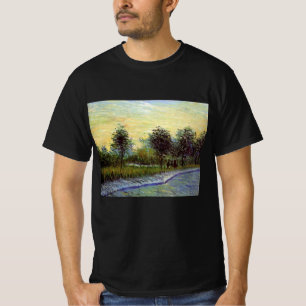 T-shirt Allée dans le parc Voyer d'Argenson par Vincent va
