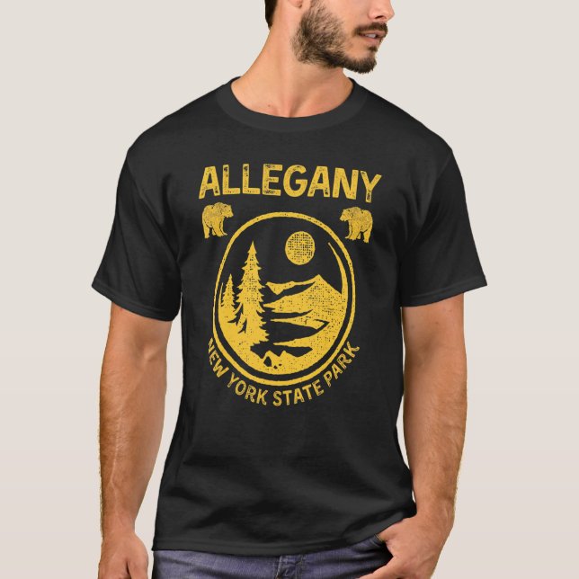 T-shirt Allegany New York State Park (Devant)