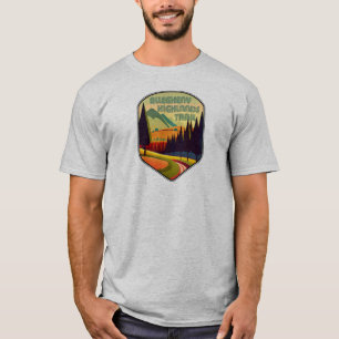 T-shirt Allegheny Highlands Trail Virginie-Occidentale Cou