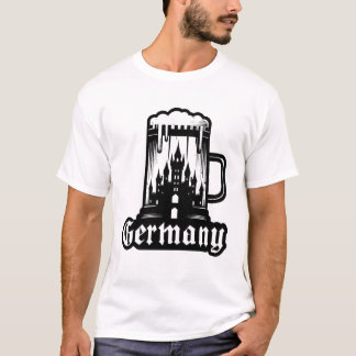 T-shirt Allemagne Beer Mug Travel - Parfait pour O