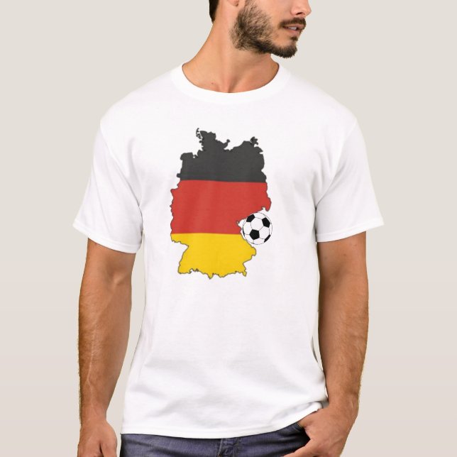 T-shirt Allemagne blanche. 05 (Devant)