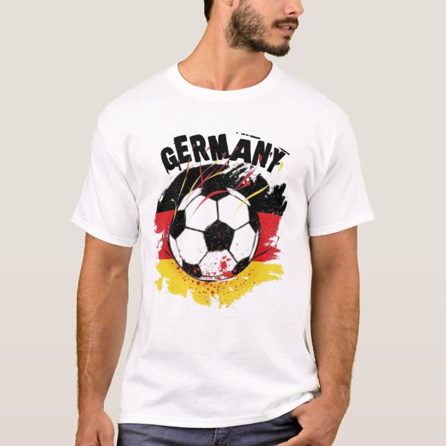 T-shirt Allemagne blanche. 06 (Devant)